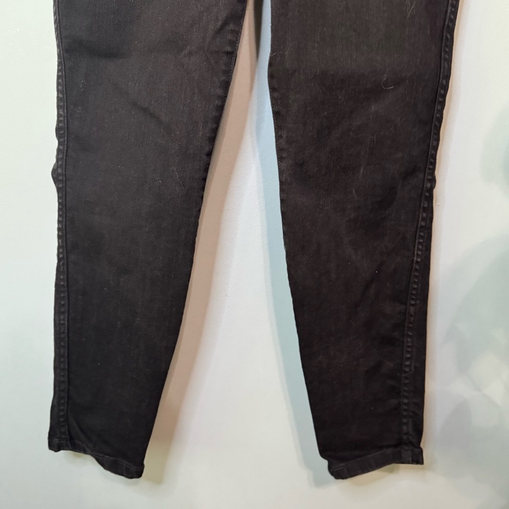 SPANX EveryWear Ankle Skinny Jeans in Clean Black 20278R. Pull On. Women’s Large - Picture 5 of 13